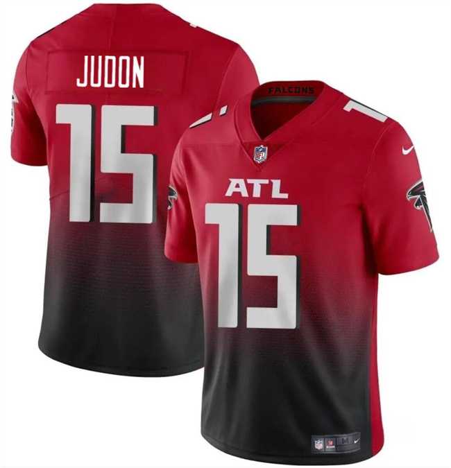 Men & Women & Youth Atlanta Falcons #15 Matthew Judon Red Black Vapor Untouchable Limited Football Stitched Jersey->atlanta falcons->NFL Jersey
